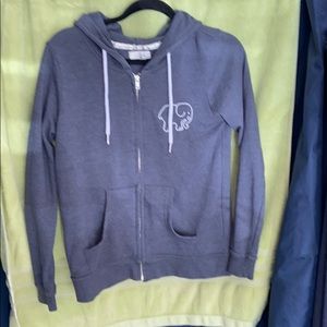 Ivory Ella size small hooded sweatshirt